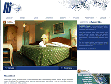Tablet Screenshot of motelblu.com